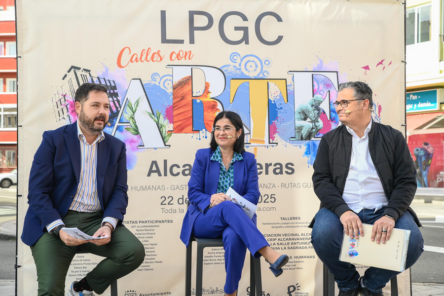 El Ayuntamiento reúne en Alcaravaneras artistas locales, cultura y gastronomía a través de ‘LPGC, calles con arte’