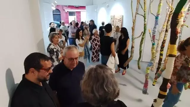 La pulsión artística se une en Alcaravaneras con una jornada de puertas abiertas de galerías y estudios Copiar